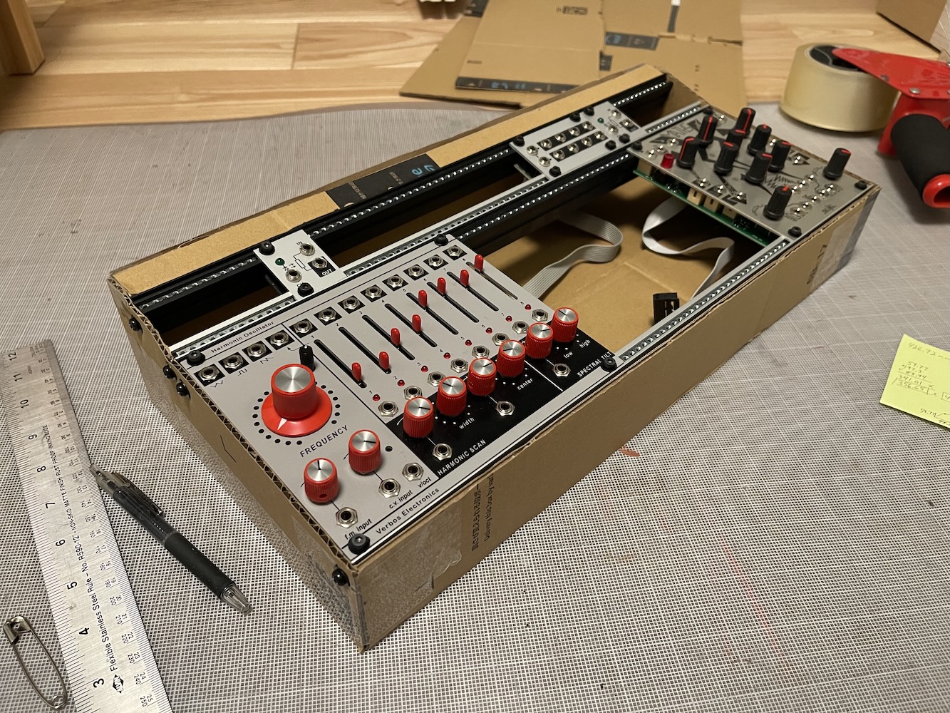 Case with rails and modules. Case with rails and modules.